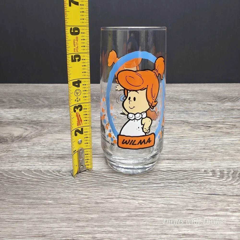 Vintage Pizza Hut Collectible Tumbler - The Flintstones‎ 